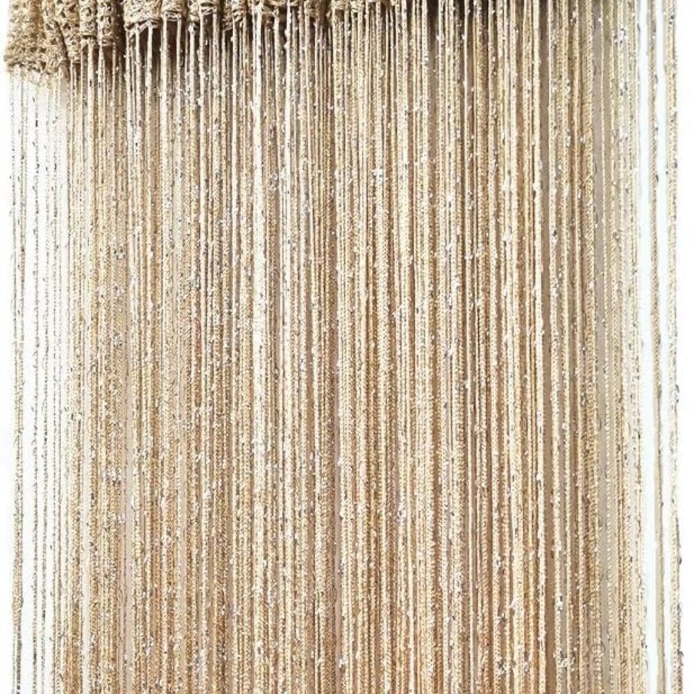 Decorative Door String Curtain Wall Panel Fringe Window Room Divider Blind Divid
